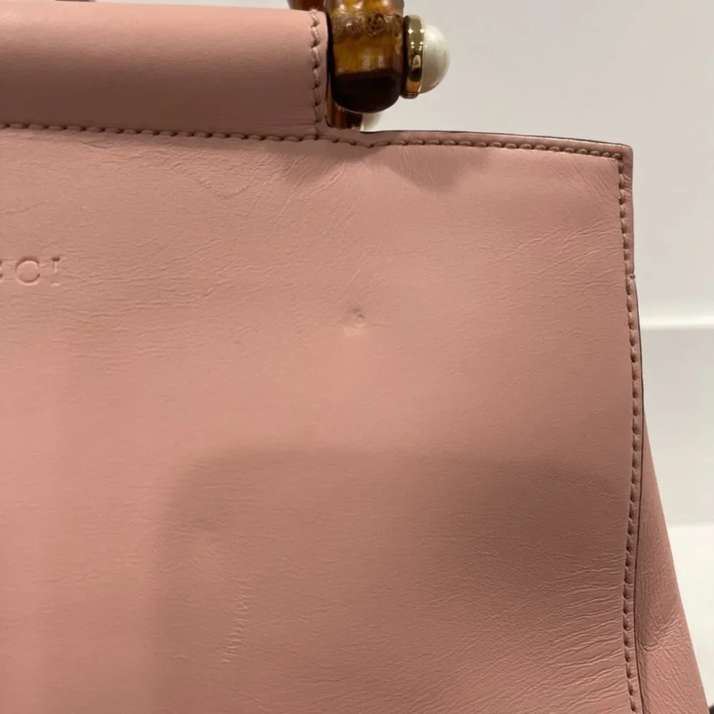 Gucci Medium Nymphaea Top Handle 2-way Bag Preloved in Good Condition (124487)